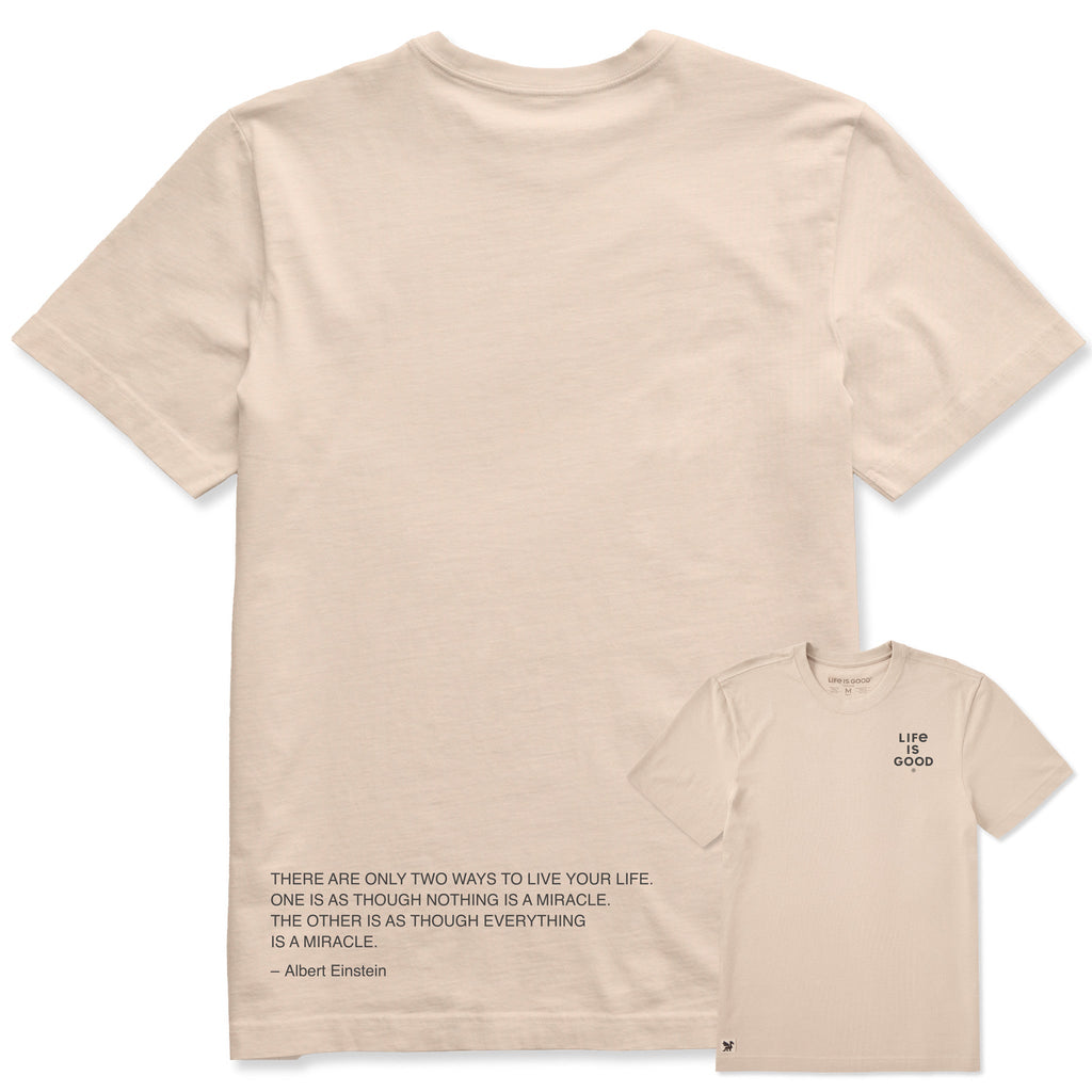 Men's Everything is a Miracle -Einstein Short Sleeve product image 1