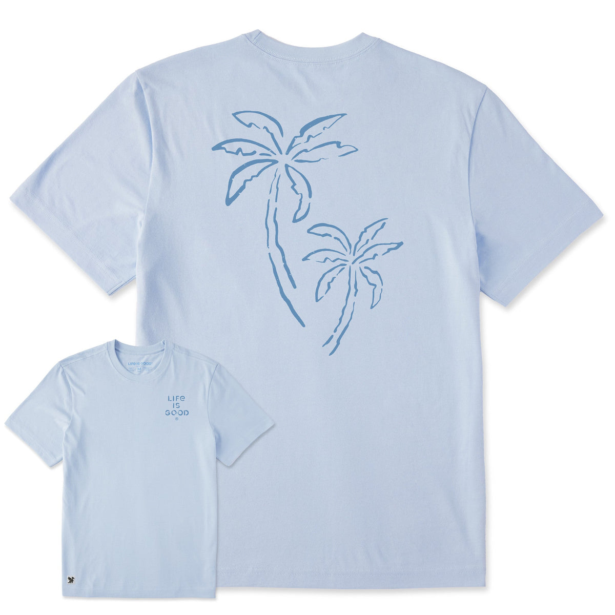 Men's Two Palms Brush Short Sleeve Crusher Tee product image 1