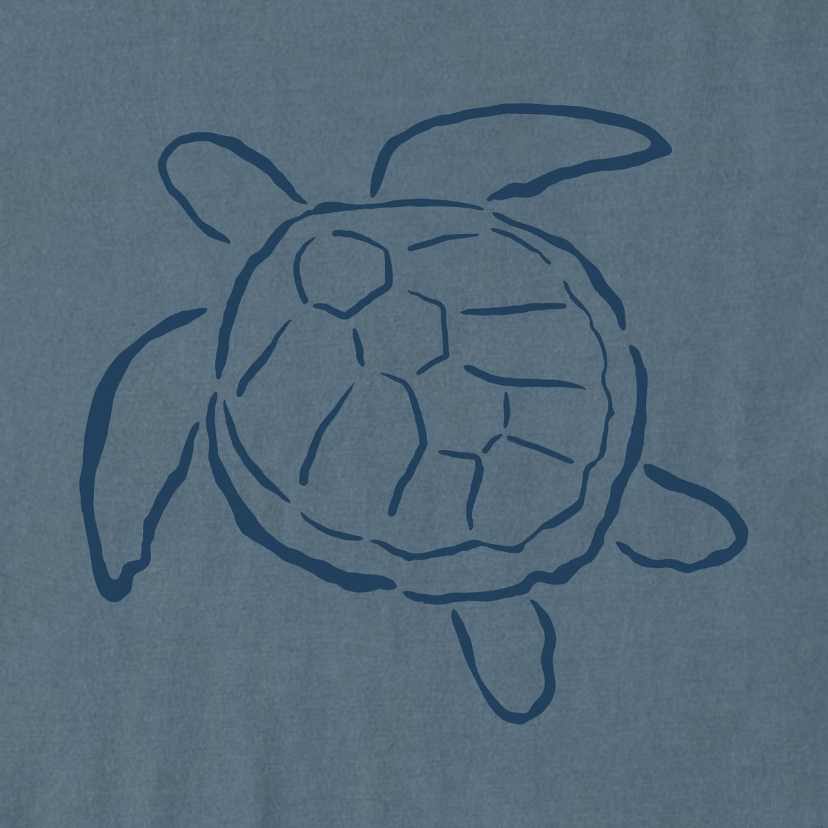 Men's Sea Turtle Brush Short Sleeve Crusher Tee product image 2