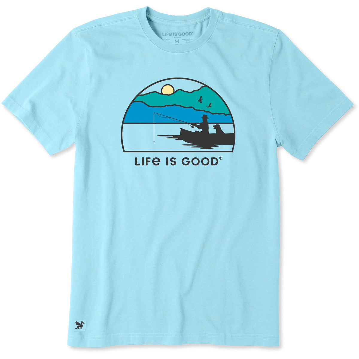 Men's Fishing Sunset Short Sleeve Crusher Tee product image 1