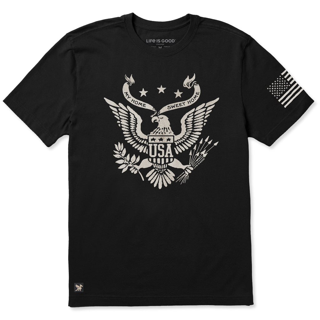 Men's My Home Sweet Eagle Short Sleeve Crusher Tee product image 1