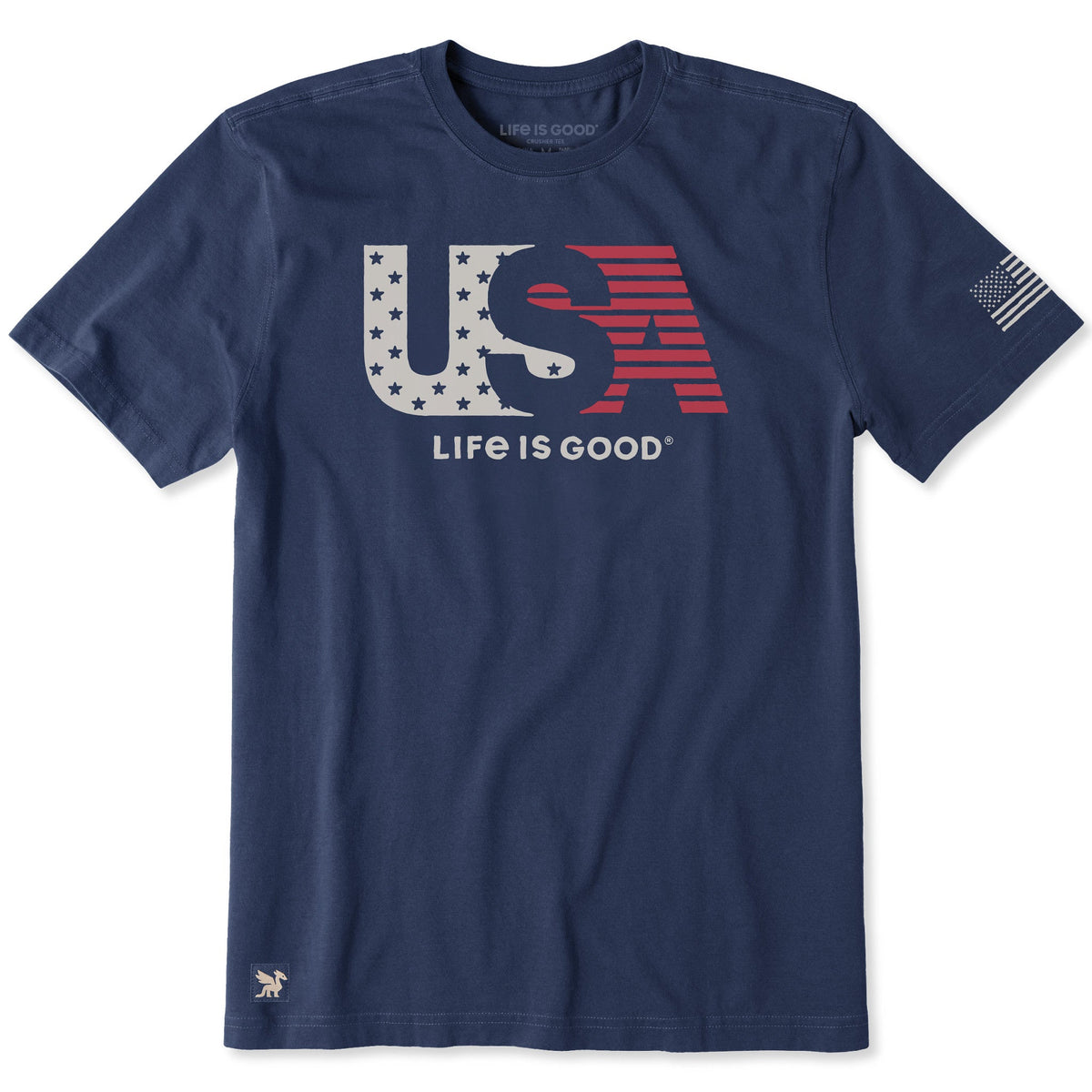 Men's U.S.A. Flag Short Sleeve Crusher Tee product image 1