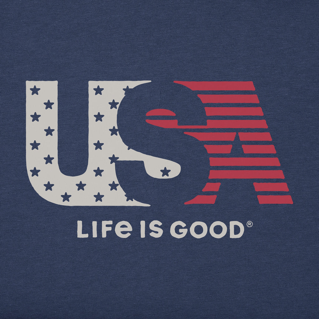 Men's U.S.A. Flag Short Sleeve Crusher Tee product image 2