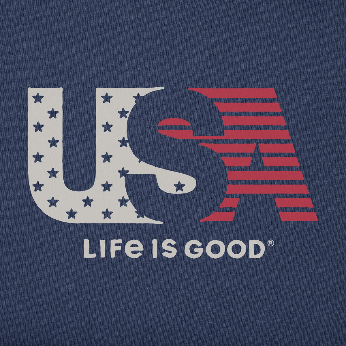 Men's U.S.A. Flag Short Sleeve Crusher Tee product image 2