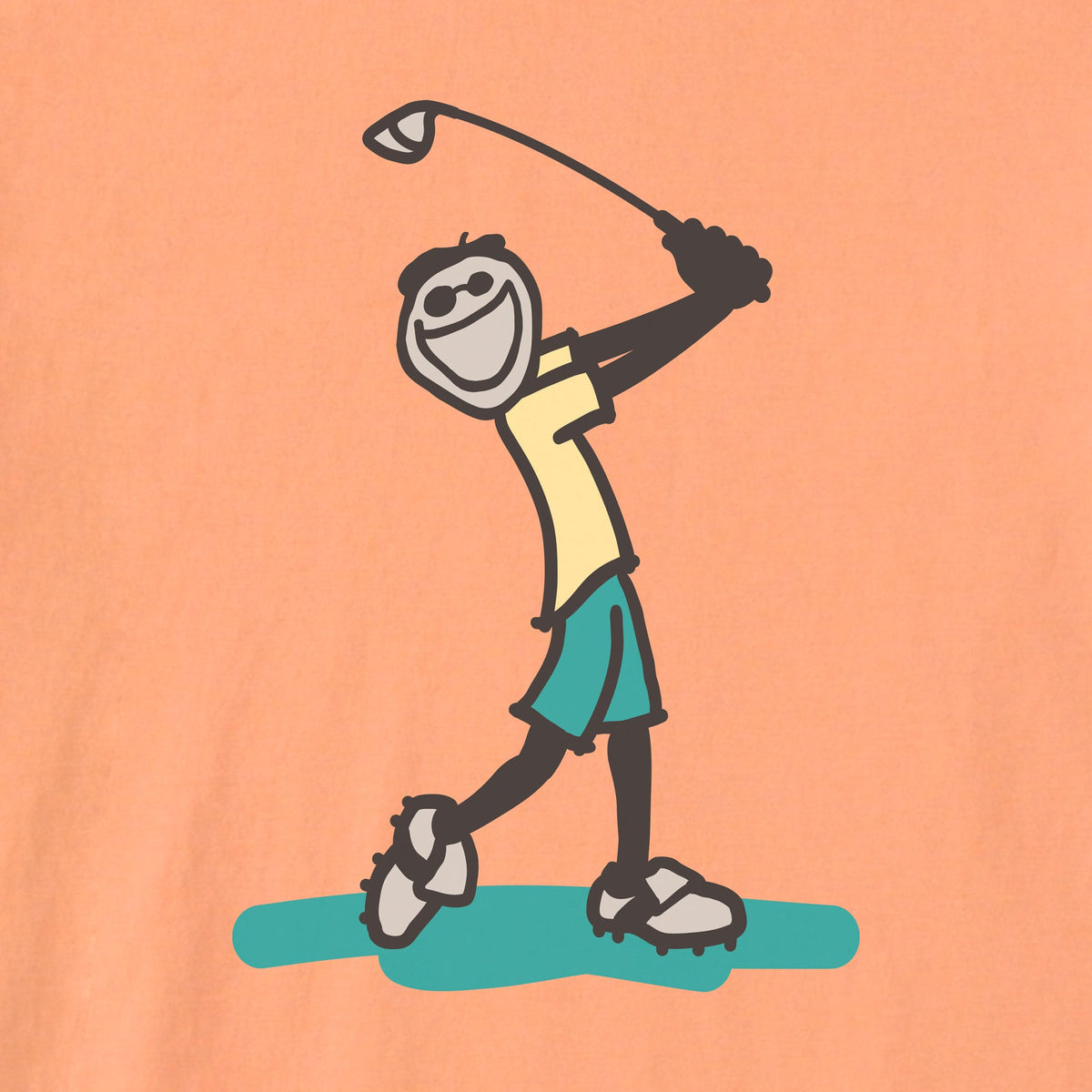 Men's Jake Golf Swing Short Sleeve Crusher-LITE Tee product image 2