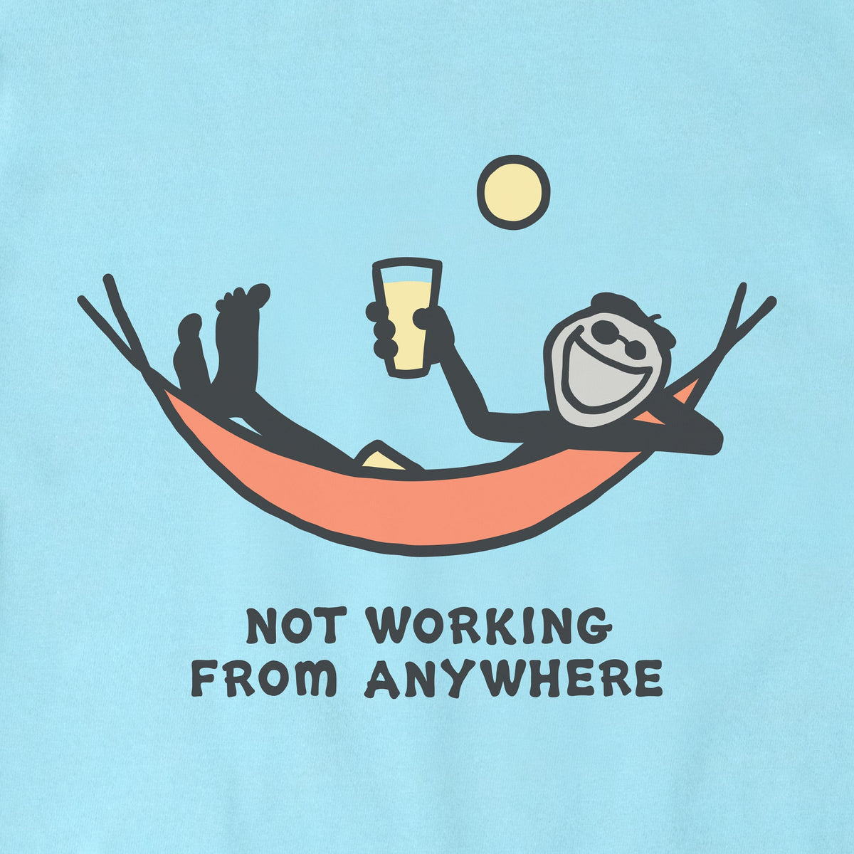 Men's Jake Hammock Not Working Short Sleeve Crusher-LITE Tee product image 2