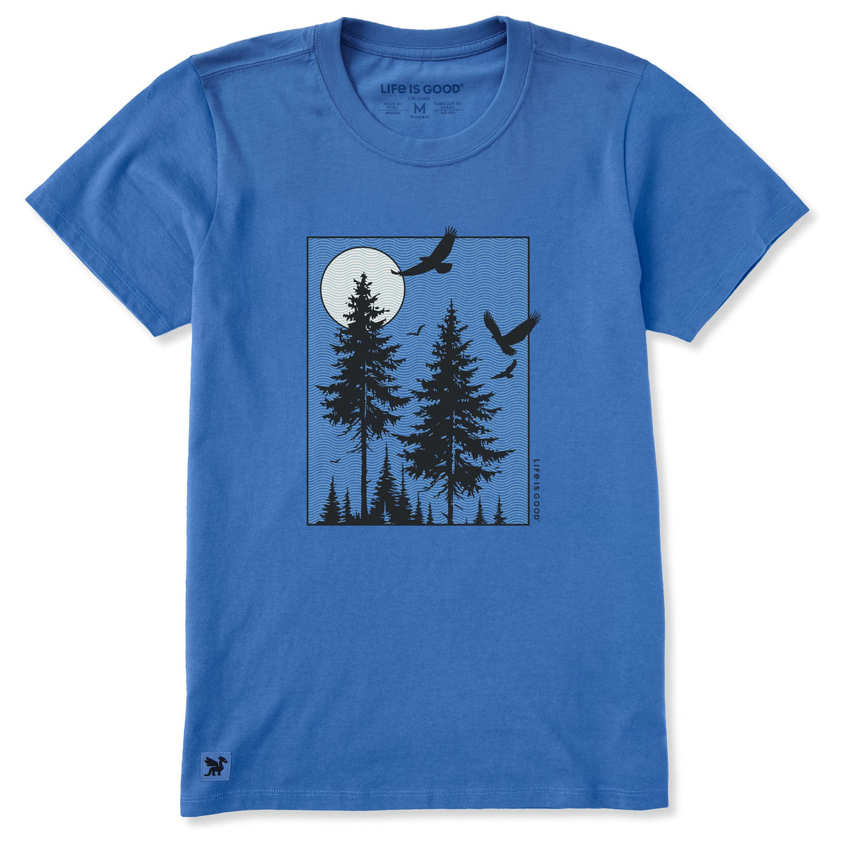 Women's Moonlit Pines Window Short Sleeve Crusher Tee product image 1