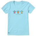 Women's Three Turtles Rally Short Sleeve Crusher Vee product image 1