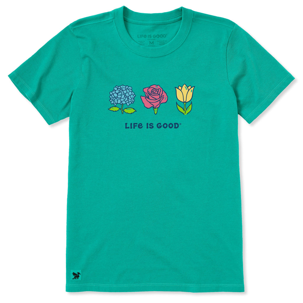 Women's 3 Blossoms Short Sleeve Crusher-LITE Tee product image 1