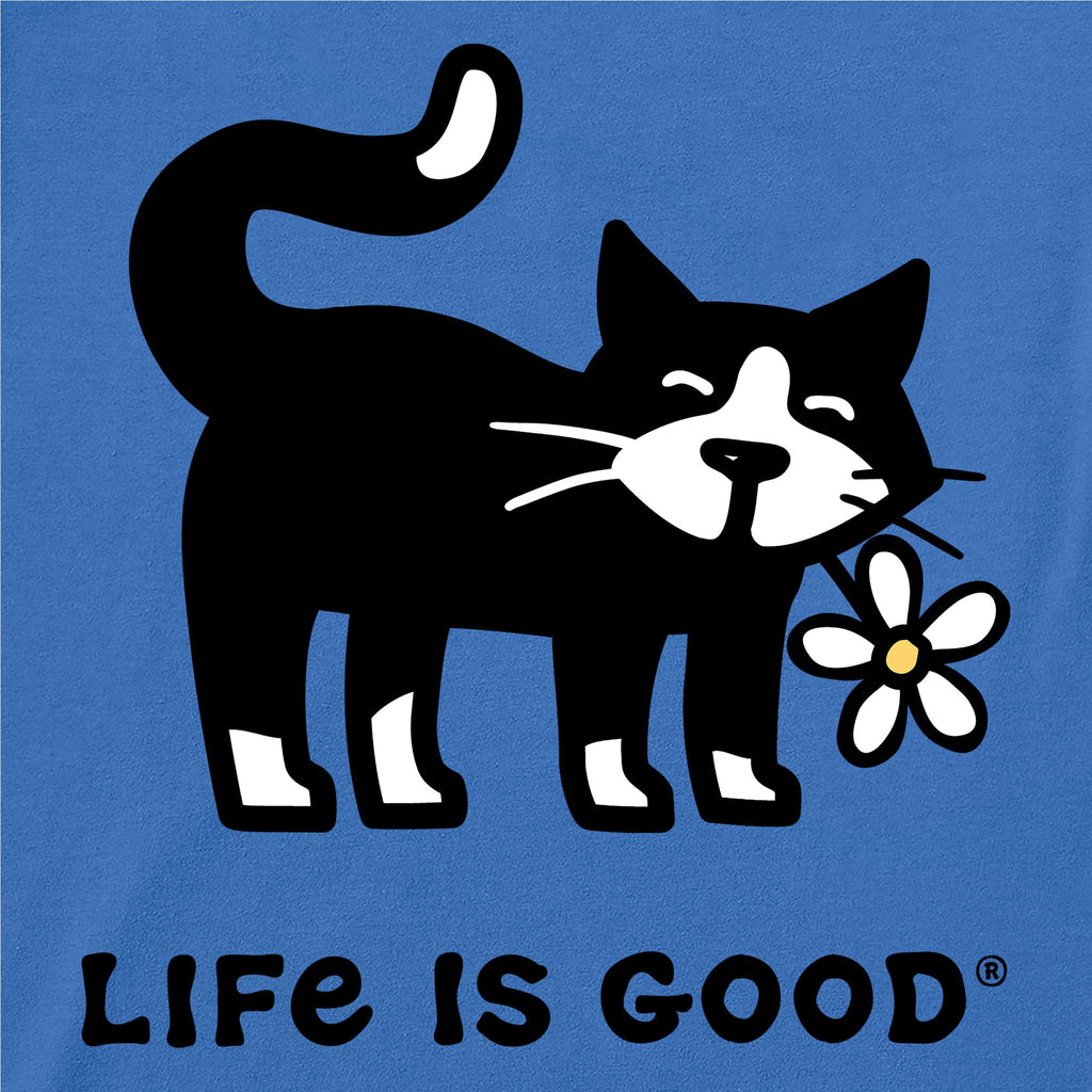 Women's Tuxedo Cat Daisy Short Sleeve Crusher-LITE Tee product image 2