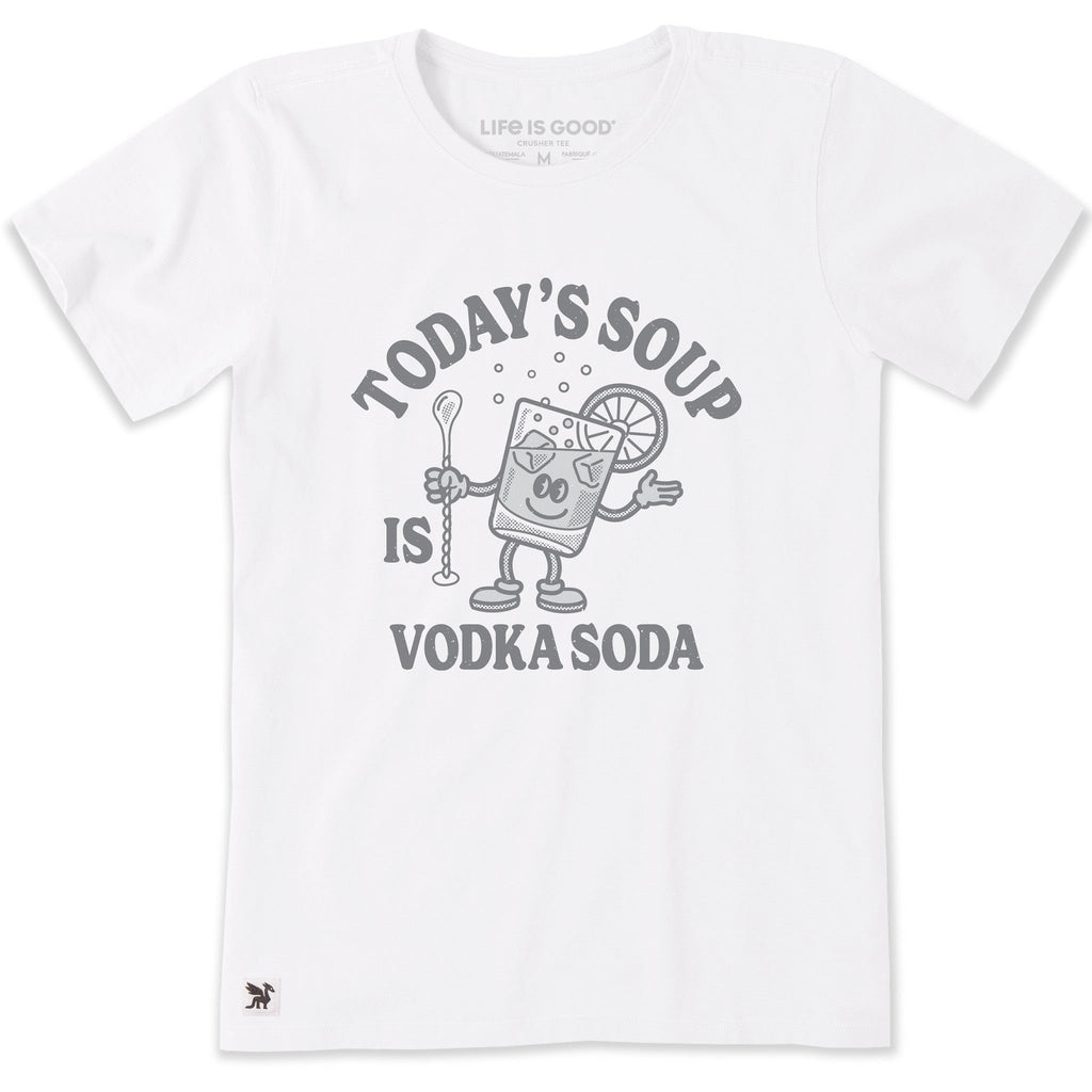 Women's Today's Soup is Vodka Soda Short Sleeve product image 1