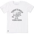 Women's Today's Soup is Vodka Soda Short Sleeve product image 1