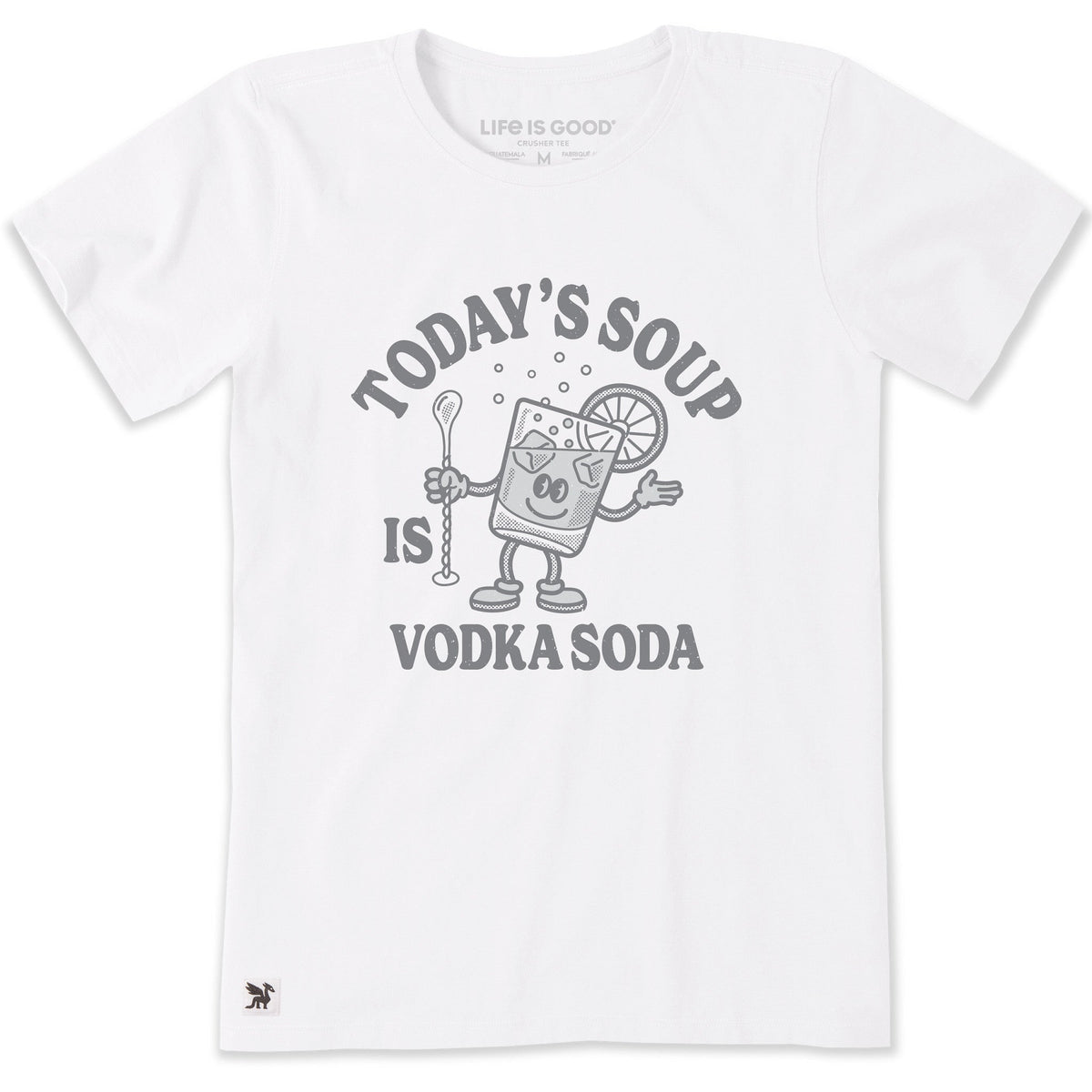Women's Today's Soup is Vodka Soda Short Sleeve product image 1