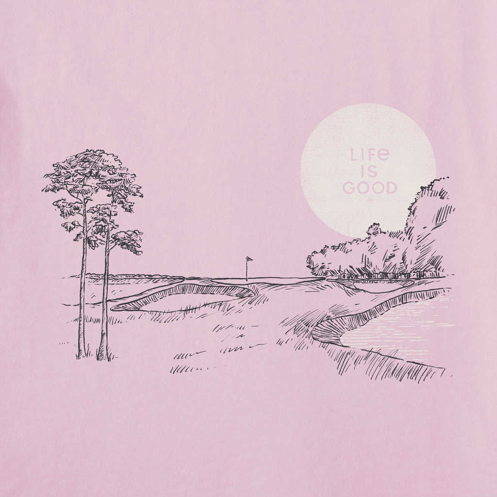 Women's Golf Fairway Sketch Short Sleeve Crusher-LITE Vee product image 2