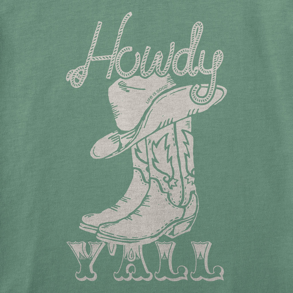 Women's Howdy Y'all Short Sleeve Crusher Boxy Tee