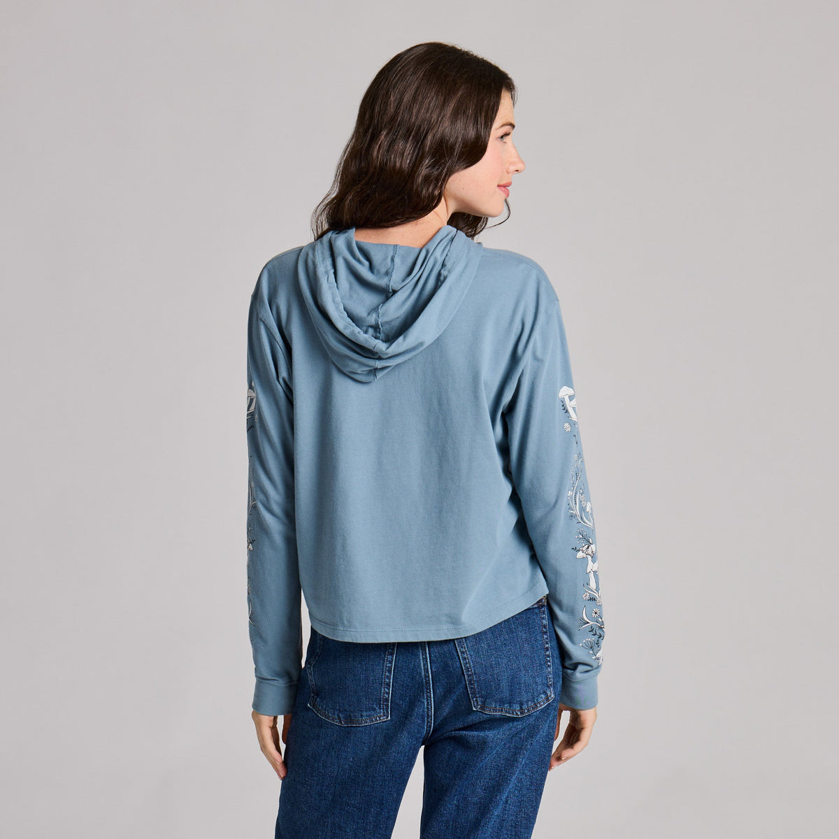 Women's Mushroom Garden Crusher Boxy Hoodie product image 3