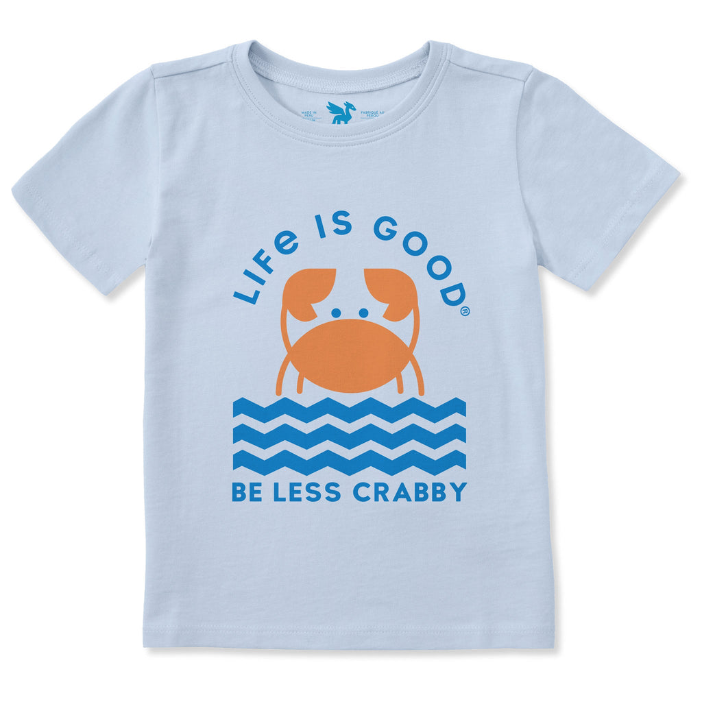 Toddler Crafty Be Less Crabby Geometric Short Sleeve product image 1