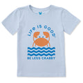 Toddler Crafty Be Less Crabby Geometric Short Sleeve product image 1