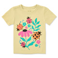 Toddler Ladybug Garden Short Sleeve Crusher Tee product image 1