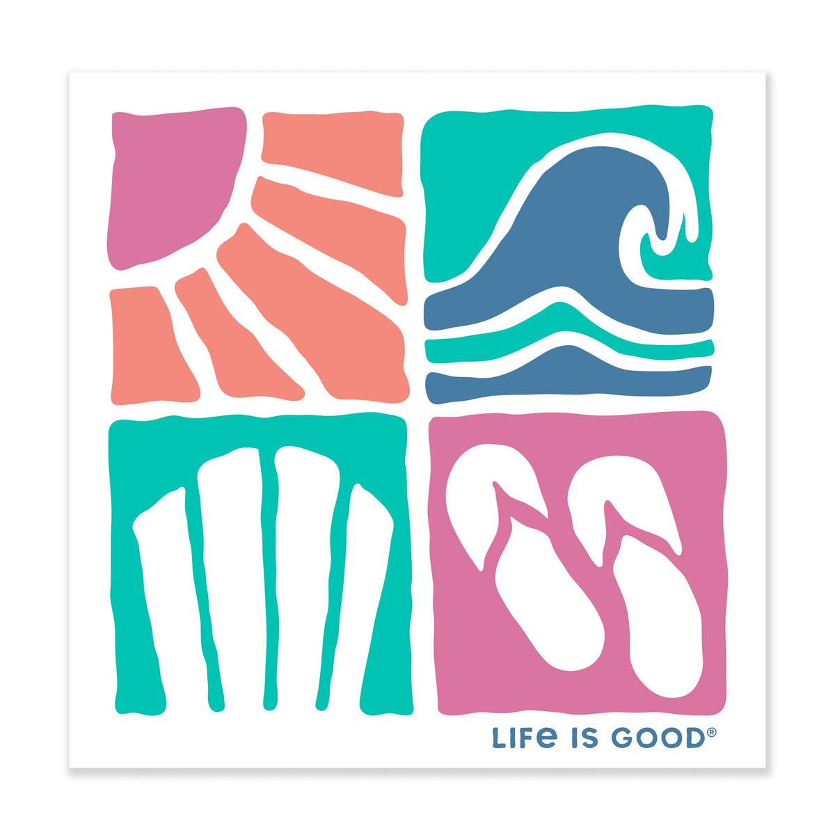 Beachy Icons Magnet