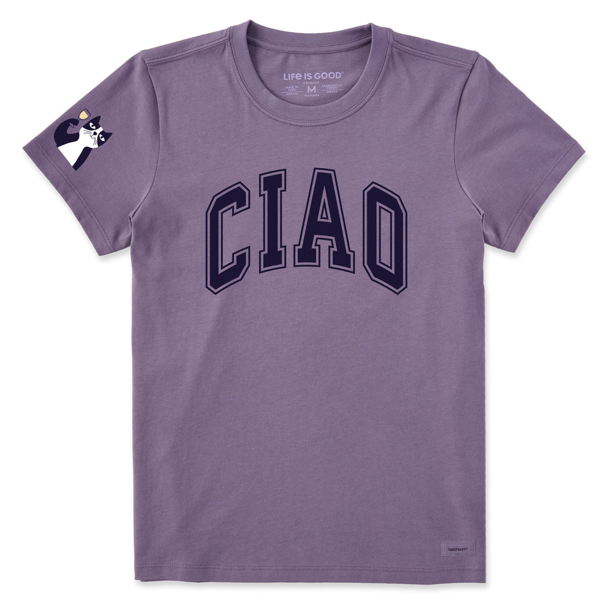 Women's Ciao Athletic Arch Short Sleeve Crusher Tee product image 1
