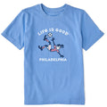 Kids Philadelphia Soccer Short Sleeve Crusher Tee