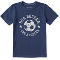 Kids USA Soccer Los Angeles Short Sleeve Crusher Tee