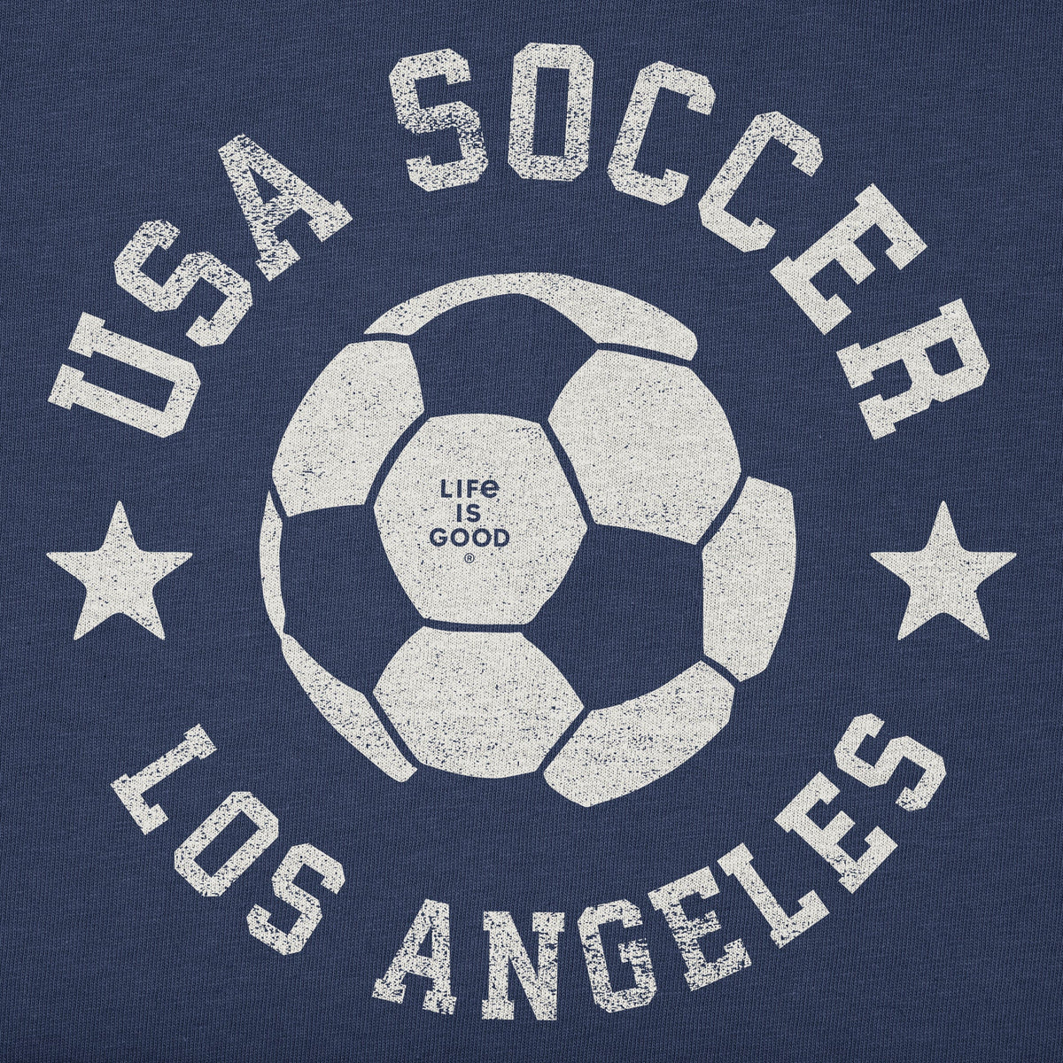Kids USA Soccer Los Angeles Short Sleeve Crusher Tee