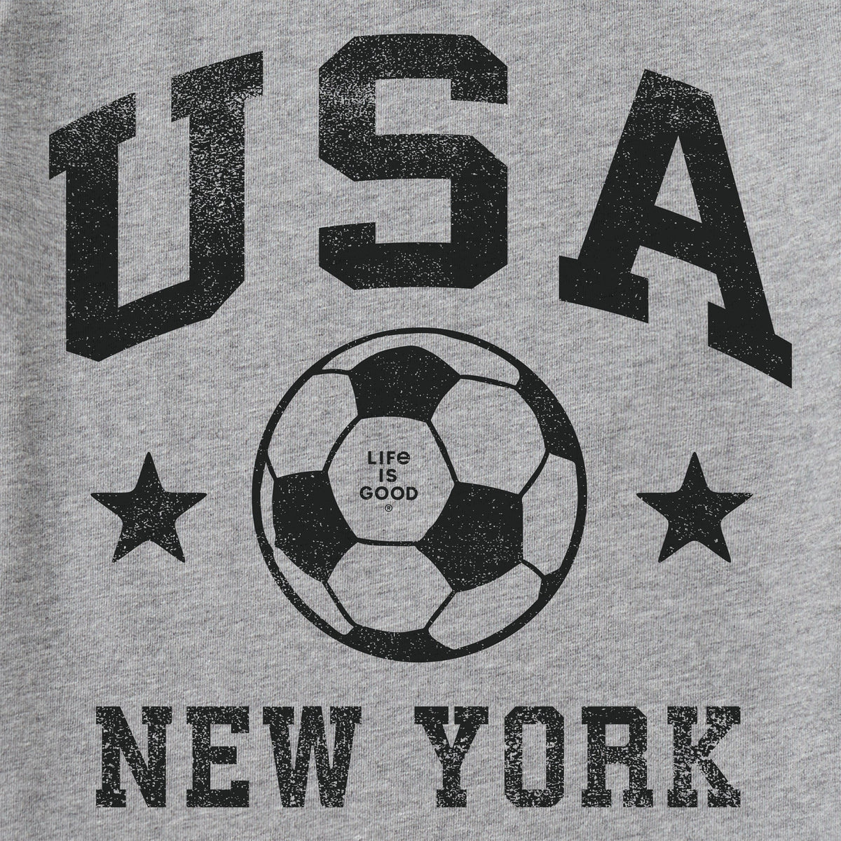 Kids USA Soccer New York Short Sleeve Crusher Tee