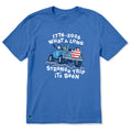 Men's What a Long Strange USA Trip Short Sleeve Crusher Tee product image 1