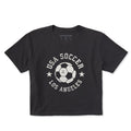 Women's USA Soccer Los Angeles Short Sleeve Crusher Boxy Tee
