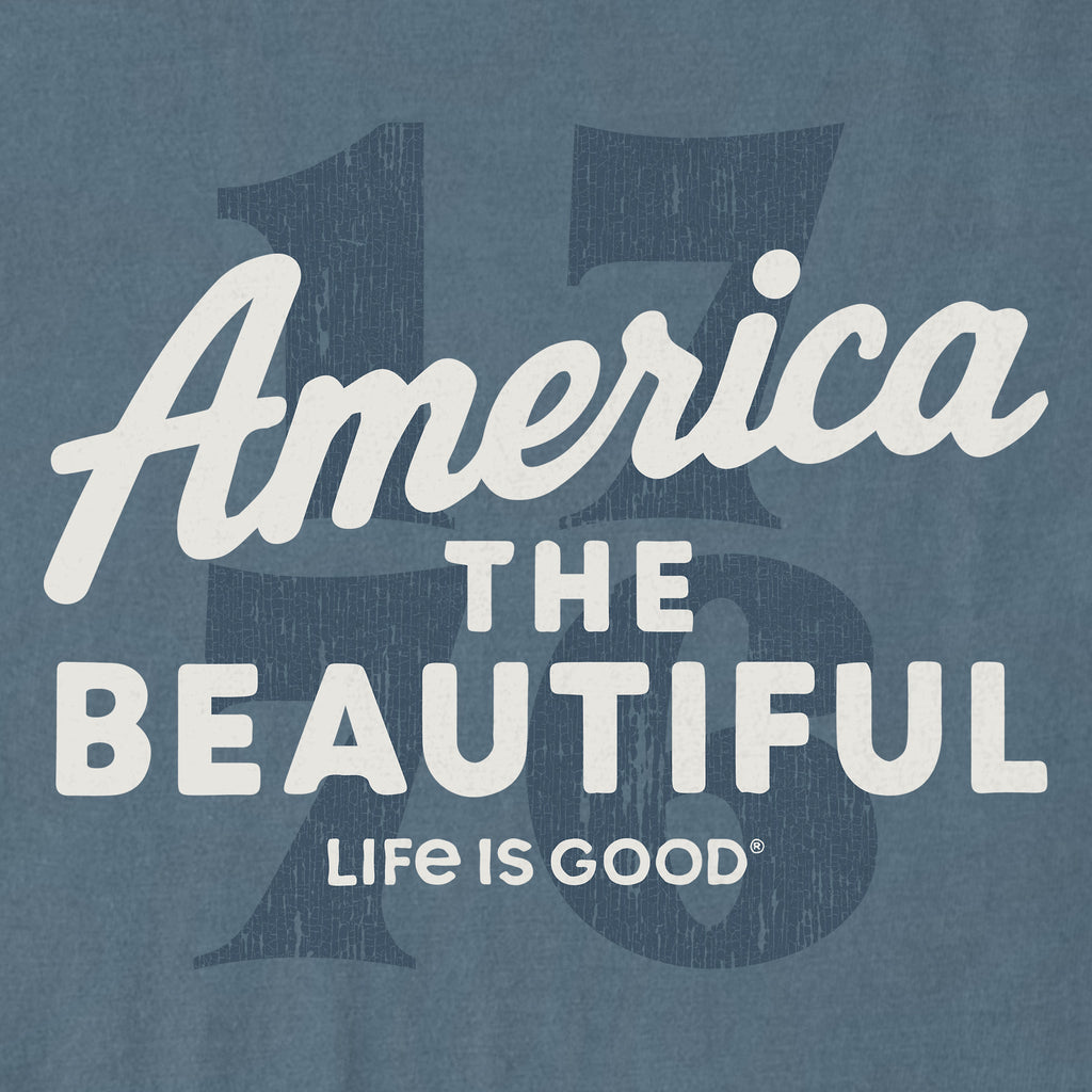 Women's America the Beautiful 1776 Short Sleeve Crusher Boxy Tee
