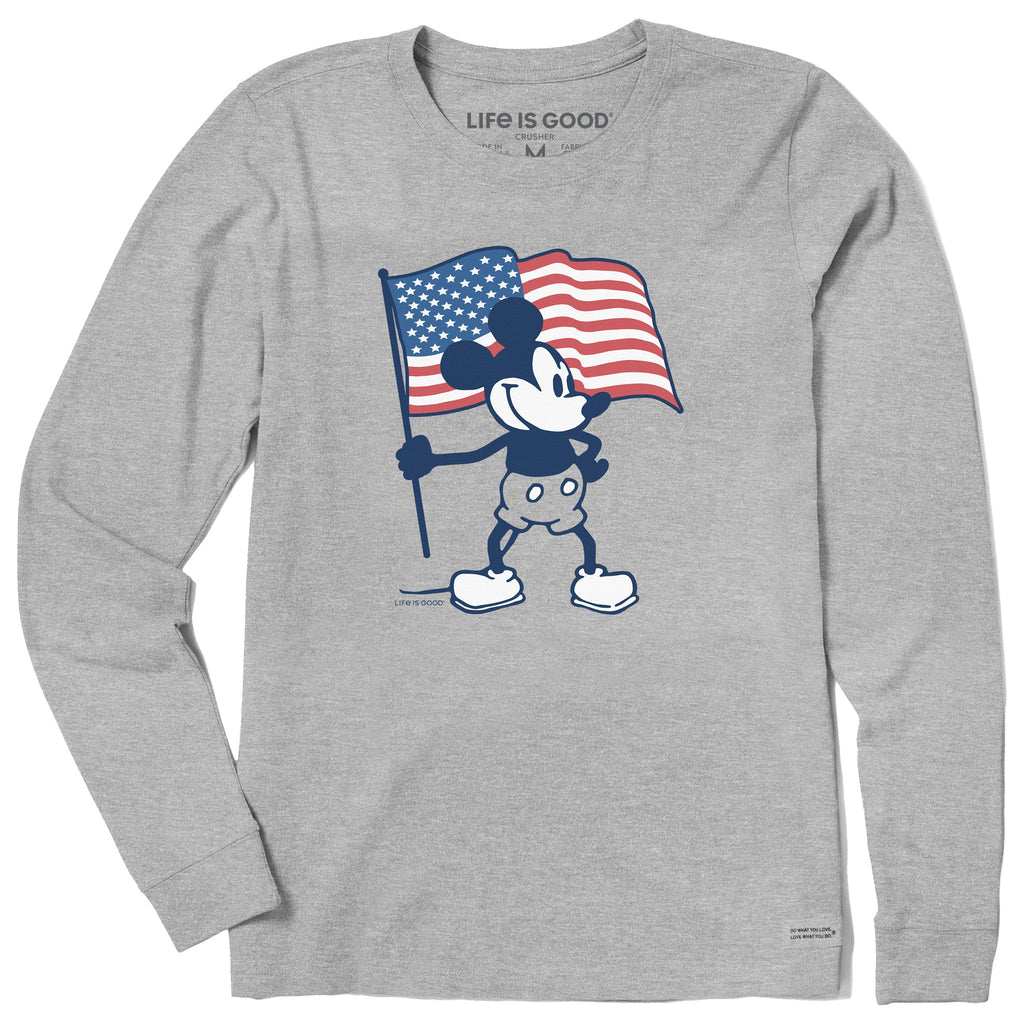 Women's Americana Steamboat Willie Long Sleeve Crusher-LITE product image 1