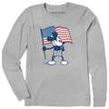 Women's Americana Steamboat Willie Long Sleeve Crusher-LITE product image 1