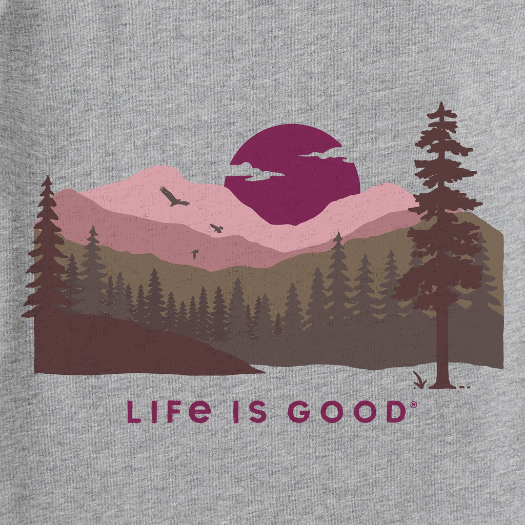 Women's Sunset Landscape Long Sleeve Crusher-LITE Tee product image 2