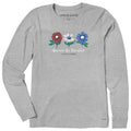 Women's America the Beautiful Daisies Long Sleeve product image 1