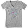Women's Earth Laughs in Wildflowers Short Sleeve product image 1