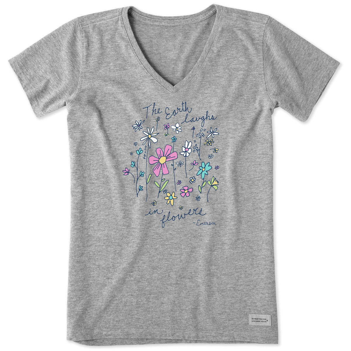Women's Earth Laughs in Wildflowers Short Sleeve product image 1