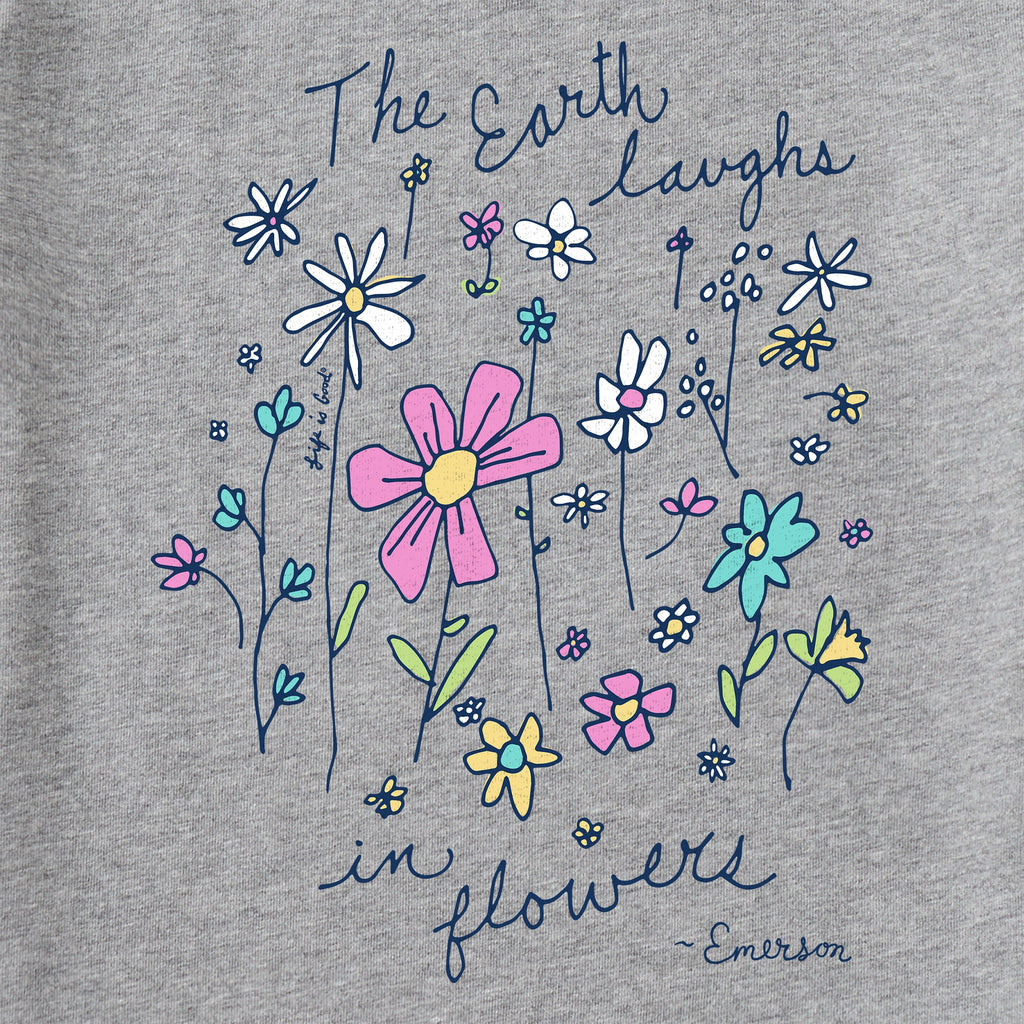 Women's Earth Laughs in Wildflowers Short Sleeve product image 2