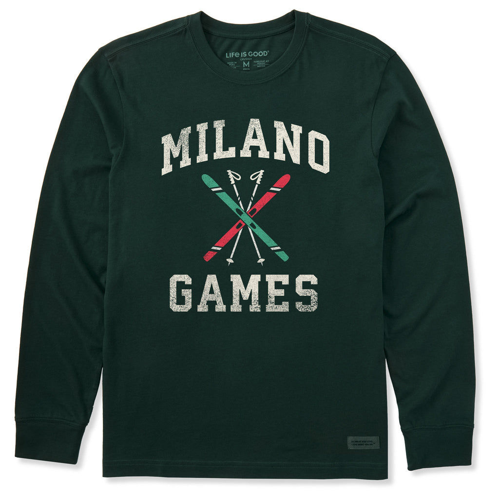 Men's Milano Games Arch Long Sleeve Crusher Tee product image 1