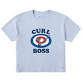 Women's Curl Boss Short Sleeve Crusher Boxy Tee product image 1