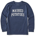 Kids Mashed Potatoes Athletic Arch Long Sleeve Crusher Tee product image 1