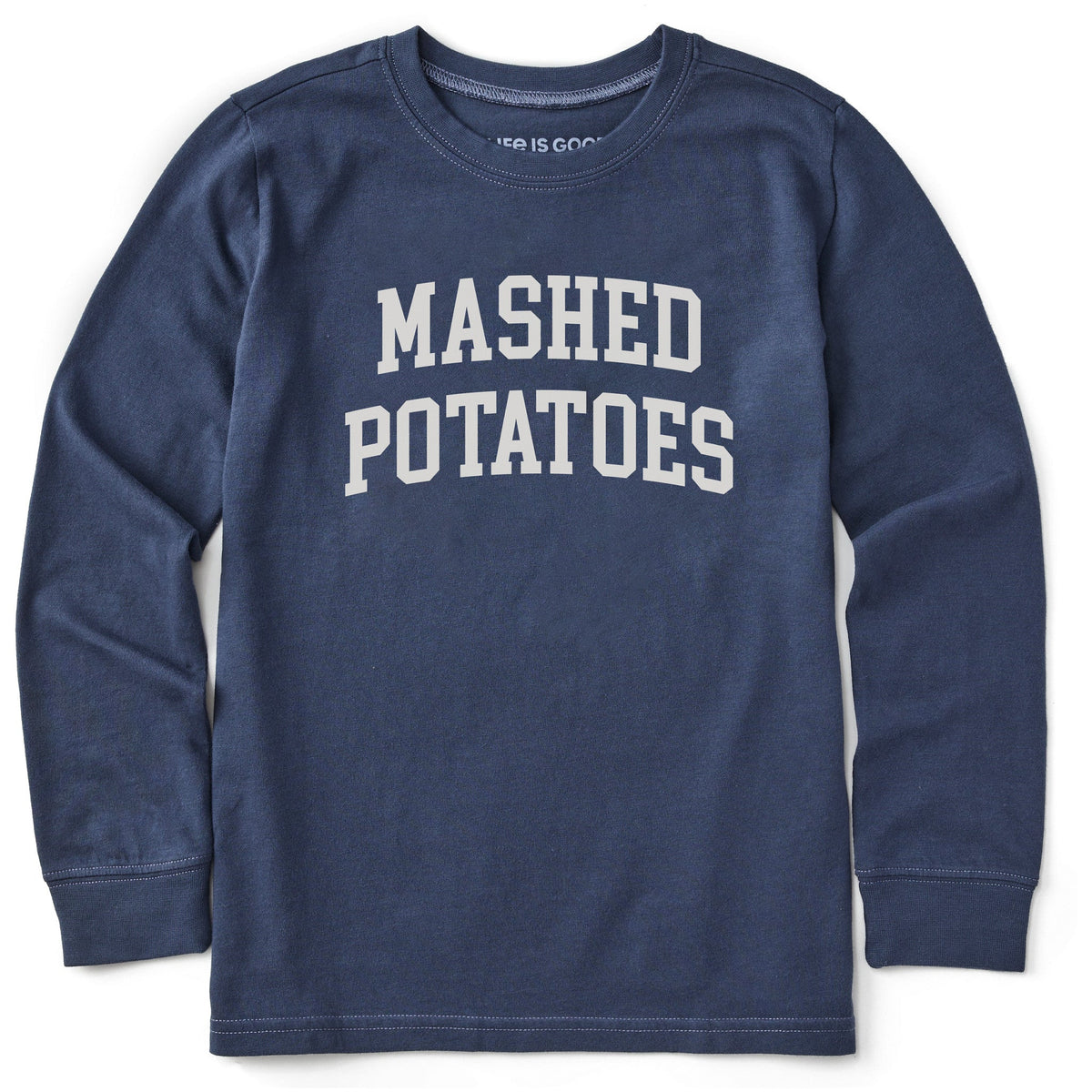 Kids Mashed Potatoes Athletic Arch Long Sleeve Crusher Tee product image 1