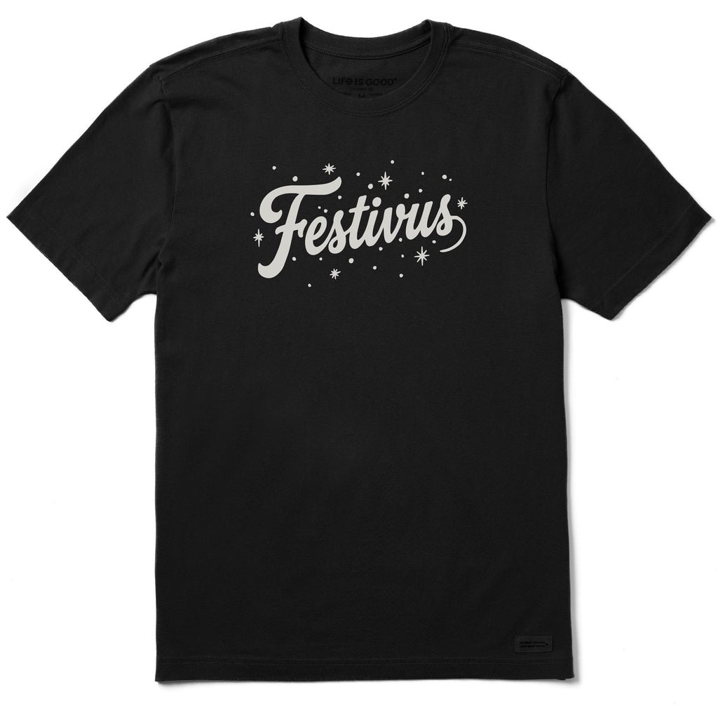 Men's Festivus Script Short Sleeve Crusher Tee product image 1