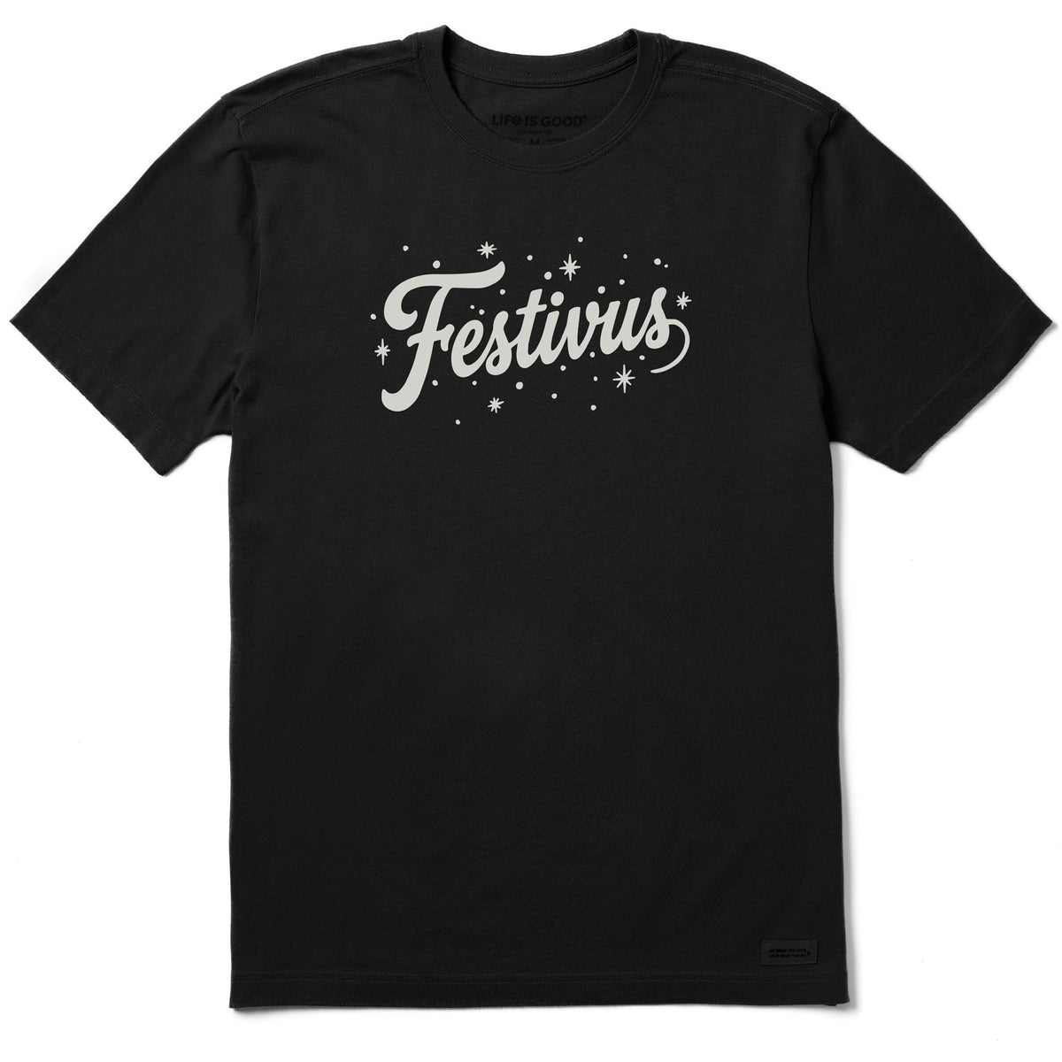 Men's Festivus Script Short Sleeve Crusher Tee product image 1