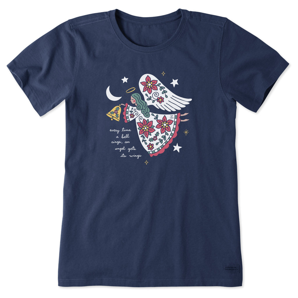 Women's Angel Wings Short Sleeve Crusher Tee product image 1