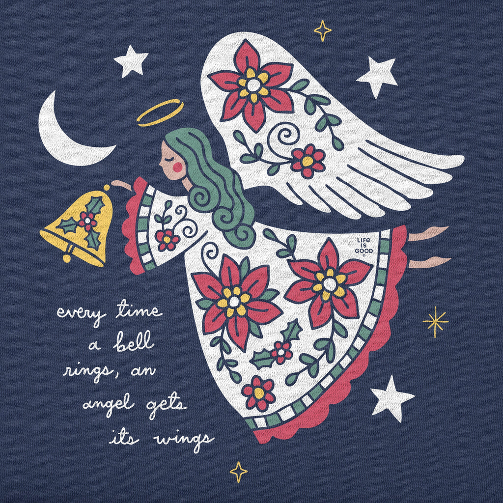 Women's Angel Wings Short Sleeve Crusher Tee product image 2