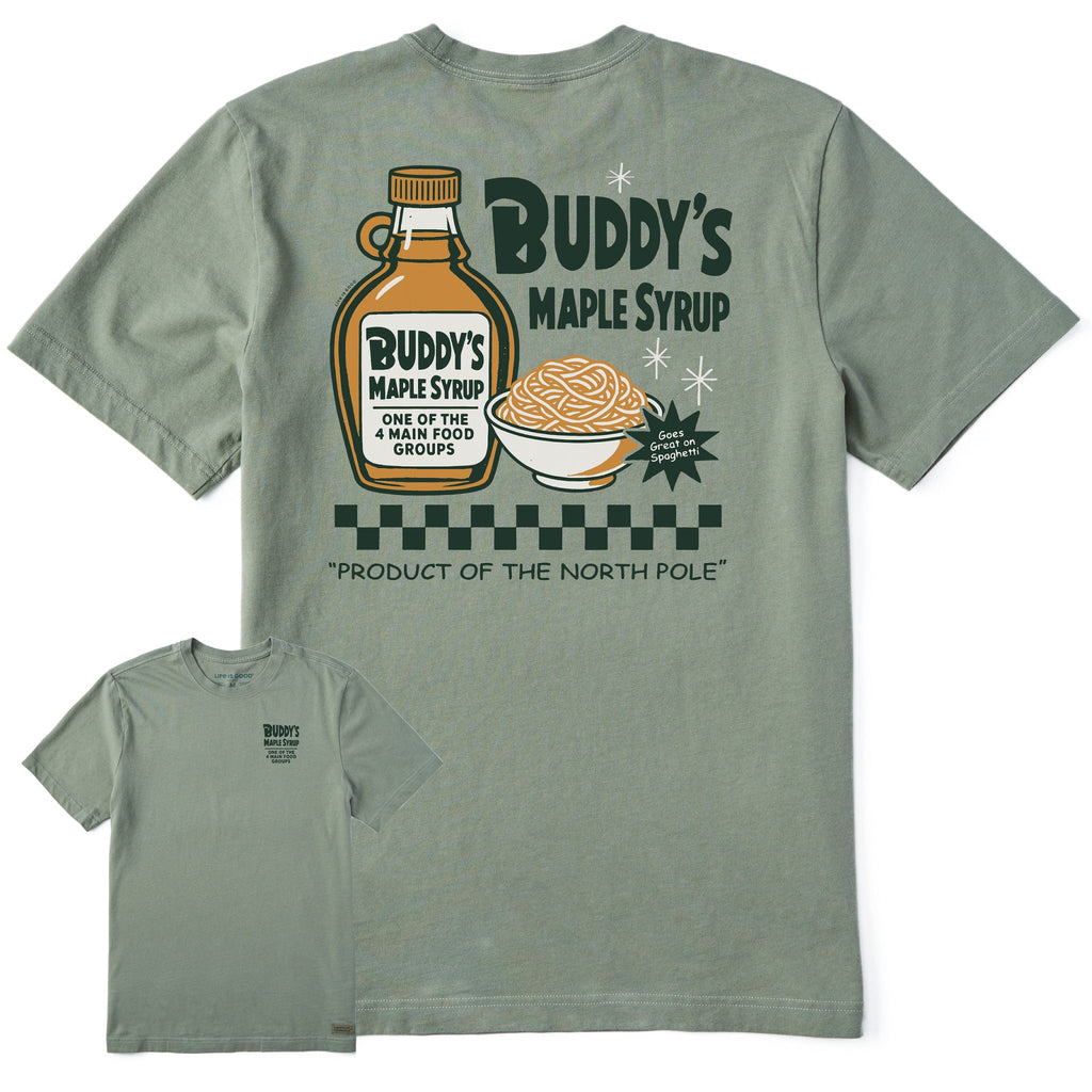 Men's Buddy's Maple Syrup Short Sleeve Crusher Tee product image 1