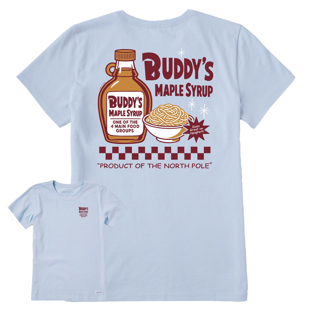 Women's Buddy's Maple Syrup Short Sleeve Crusher Tee product image 1