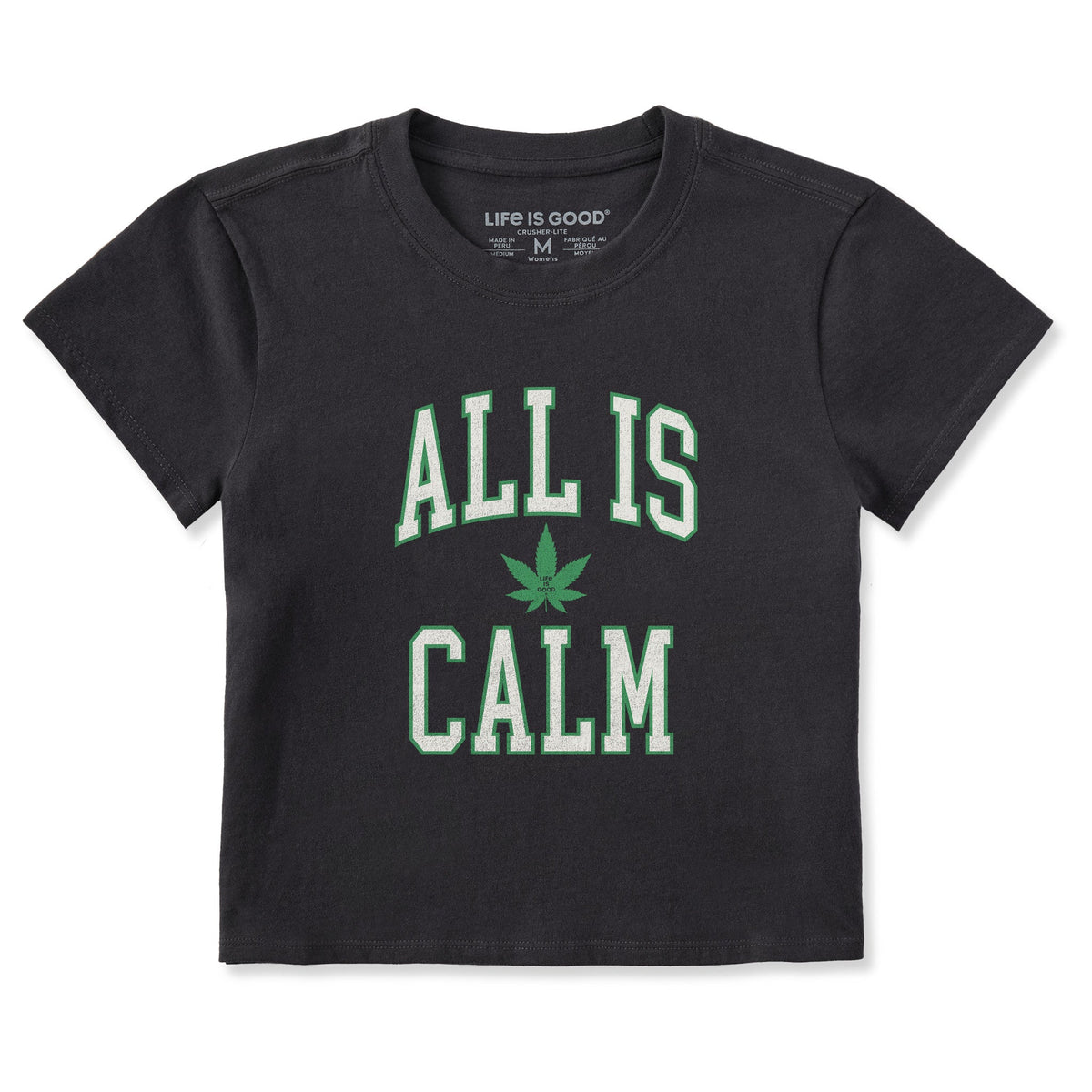 Women's All is Calm Weed Arch Crusher-LITE Shrunken Tee product image 1
